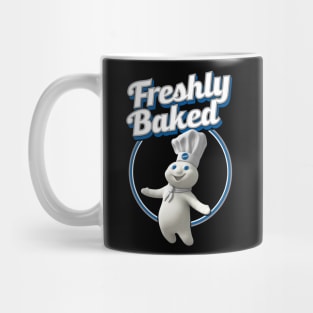 Tee Luv Men's Pillsbury Doughboy Poppin' Fresh Freshly Baked Mug